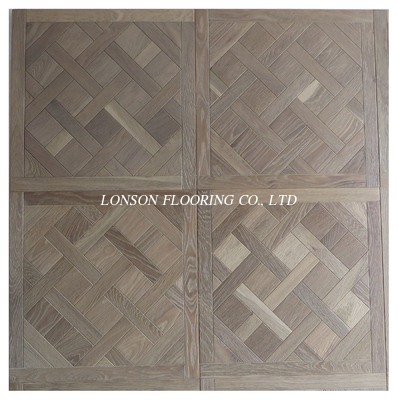 Versailles Engineered Oak Parquet Flooring, Chemical Treated