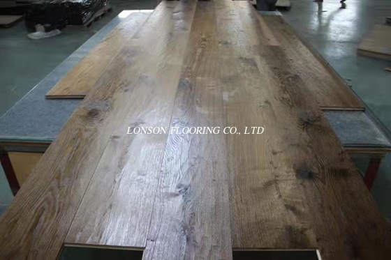 Distressed Oak Engineered Wood Flooring, Rustic Oak Parquet Flooring