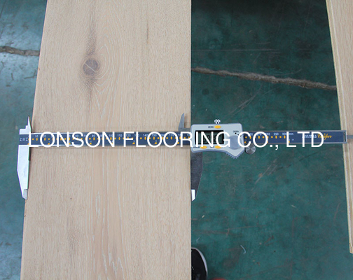 Quality 1/2" Thick Oak Engineered Wood Flooring, poplar white washed factory
