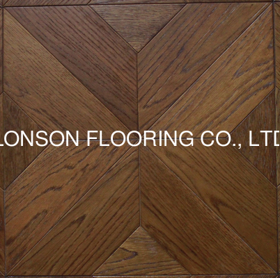 White Oak engineered parquet tiles wood flooring with different stained and competitive prices