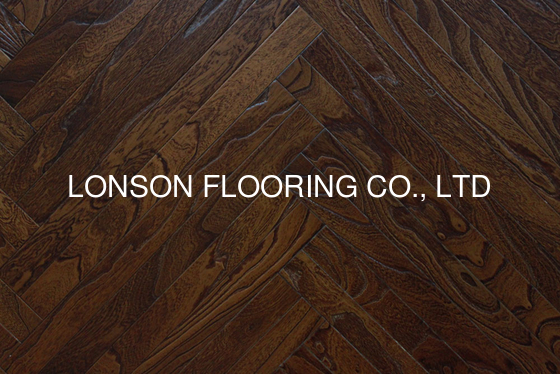 quality China Elm herringbone engineered wood flooring, fishbone elm wood floors factory