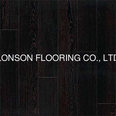 quality Wenge multi layers engineered parquet flooring with stained lacquer factory