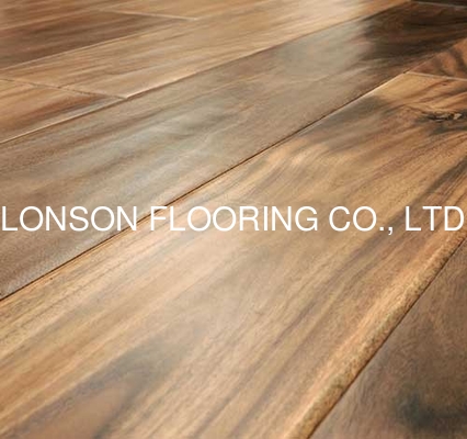 quality Short Leaf(small Leaf) Acacia solid Hardwood Flooring, Asian Walnut solid wooden floors factory