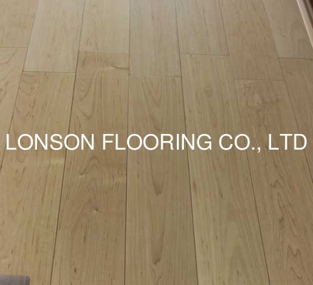 quality Canadian Hard Maple Engineered hardWood Flooring with smooth surface and natural lacquer factory