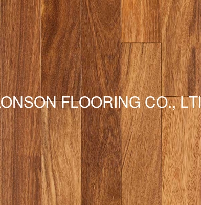 Quality exotic Sucupira solid hardwood flooring with smooth surface factory