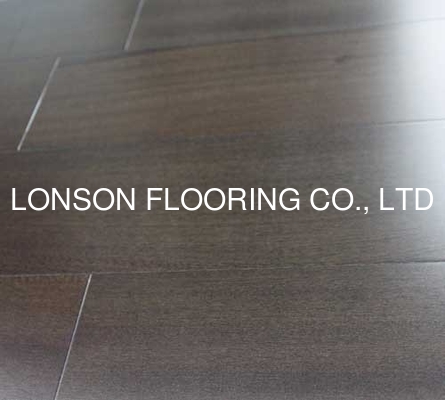 Quality ipe stained Sapele Engineered Hardwood Flooring, smooth finishing factory