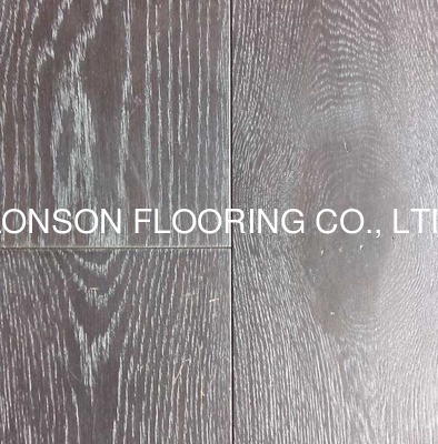Quality rustic brushed Oak Engineered Wood Flooring factory