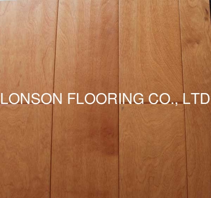 Quality China Birch Engineered Hardwood Flooring with handscraped texture factory