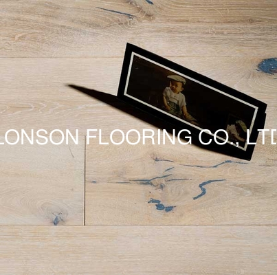 Quality Classic Oak wide plank engineered wood flooring with white oiled factory