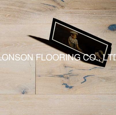 Quality Classic Wide Plank Oak Engineered Hardwood Flooring With White Oiled factory