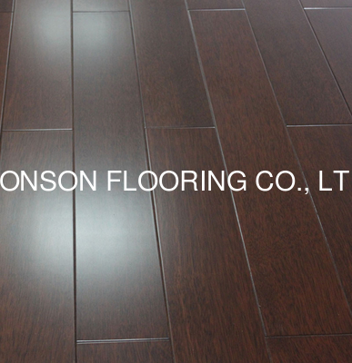 Quality teak stained Merbau Multi-layers Engineered Flooring, flat finishing factory
