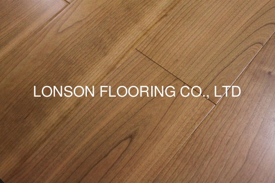 Quality A/B grade American Cherry engineered wood Flooring with smooth surface factory