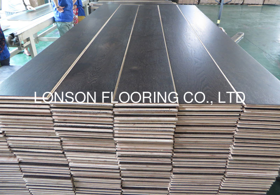 Quality White Oak Multi-layers Engineered Wood Flooring, dark stained oak wood floors factory