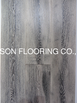 Quality special white washed & smoked oak engineered parquet flooring factory