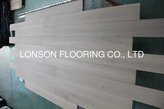 Quality 3/4" Dark Grey Oak Multi Ply Engineered Wood Flooring To Canada, Color Velet factory