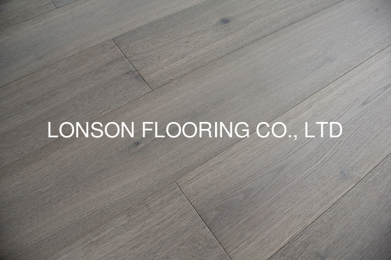 Quality 3/4" Dark Grey Oak Multi Ply Engineered Wood Flooring To Canada, Color Velet factory