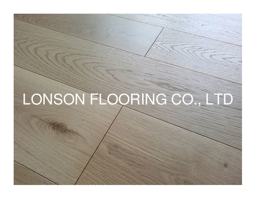 Quality Selected Grade Natural Invisible Lacquered Oak Engineered Wood Flooring factory