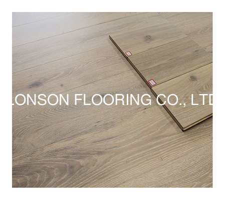 Quality 1/2”White Washed European Oak Multi-Layers Wood Flooring To Canada, Solstice color factory