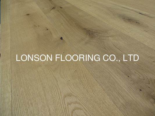 Quality super matt white oak engineered timber flooring, character ABCD grade factory