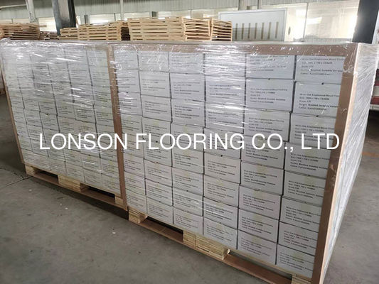 Quality 3 Layers European Oak Engineered Wood Flooring with Invisible Lacquer in 1900 x 190 x 15/4MM factory