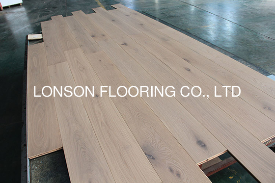 Quality Light Color Oak Engineered Wood Flooring, Character Grade, Color Norcia factory