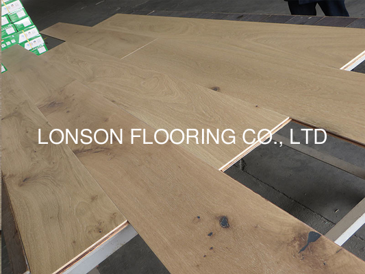 Quality Popular smoked European Oak Engineered Wood Flooring--character ABCD grade factory