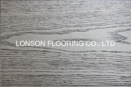 Quality Russian Multi Layers Oak Engineered Flooring With Silver Powder Finishing factory