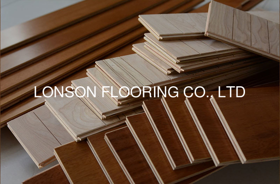 African Iroko 2 layers engineered wood flooring to Italy, customized stains