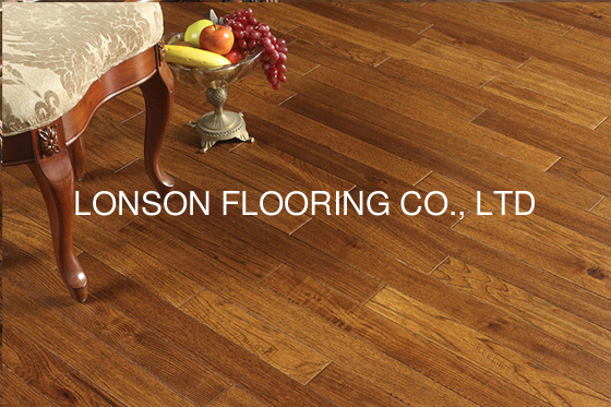 quality American Hickory Solid Hardwood Flooring with poplar colors in USA factory