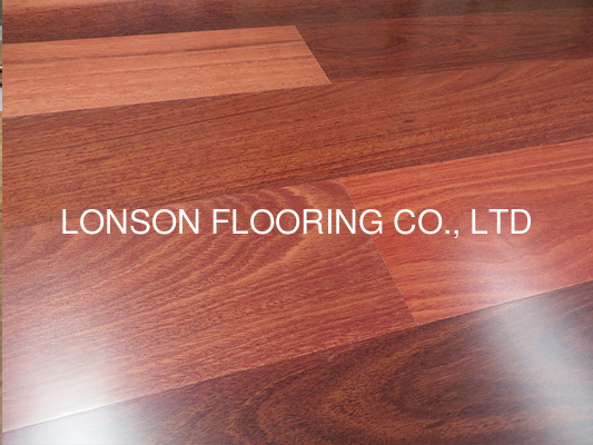 quality Jarrah Engineered Timber Flooring with square edge. smooth surface, natural color factory