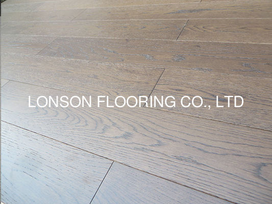 Quality white oak engineered flooring to thailand--popular color stain for thailand projects, AB grade, good quality factory