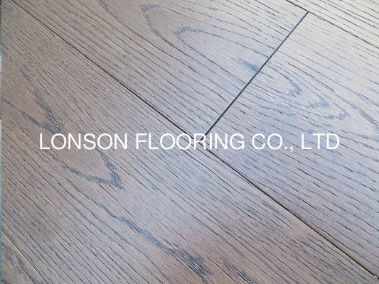 Quality white oak engineered flooring to thailand--popular color stain for thailand projects, AB grade, good quality factory