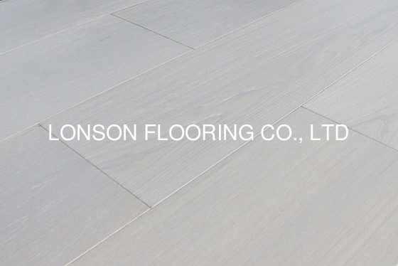 quality 2200x300x20 4MM Top veneer Oak Engineered Hardwood Flooring, Color White Heaven, Brush, UV lacquer factory