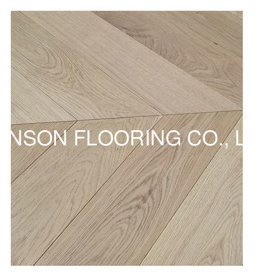 Quality 45 Degree Chevron Parquet Flooring 780x125x14MM French Oak Engineered Wood Flooring factory