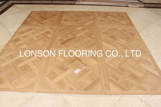 Quality Prefinished Versailles Oak Panel Engineered Flooring, Selected ABC factory