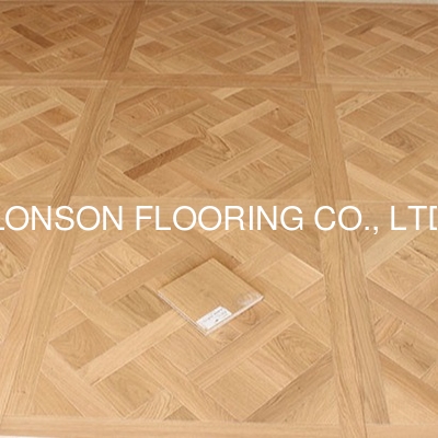 quality 800x800x20mm Euro Oak Engineered wood Flooring, Brushed UV Lacquer Finish factory