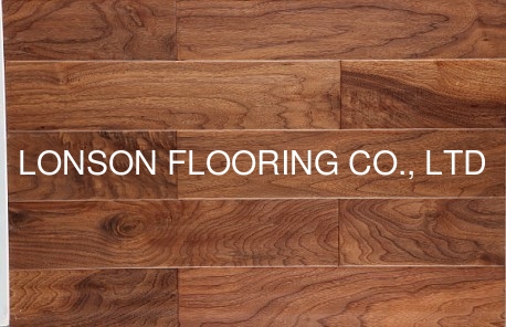 Quality Rotary cut American Walnut Engineered Wood Flooring, American popular color stains factory