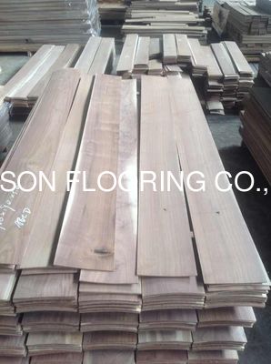 Quality American Walnut Engineered Wood Veneer Walnut Flooring Top Layer factory