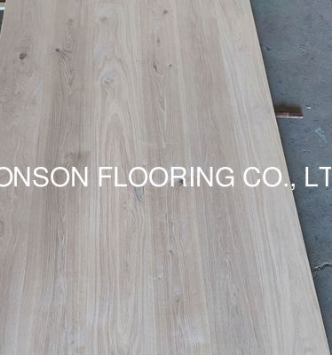 Quality Unfinished 3000MM Euro Oak Engineered Hardwood Flooring Square Edge factory