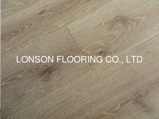Quality Brushed White Oak Engineered Wood Flooring With, Australian Popular Color Stains factory