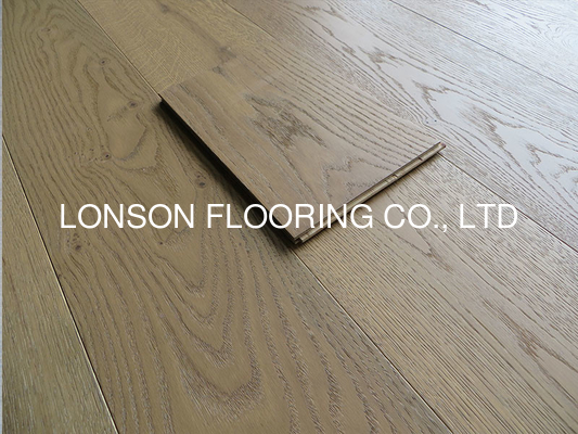 Quality Brushed White Oak Engineered Wood Flooring With, Australian Popular Color Stains factory