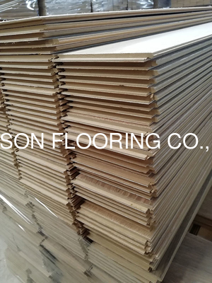 Quality white Oak HDF engineered wood flooring, HDF core, click system, different color stain and surface available factory