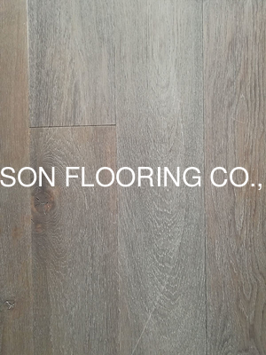 Quality white Oak HDF engineered wood flooring, HDF core, click system, different color stain and surface available factory