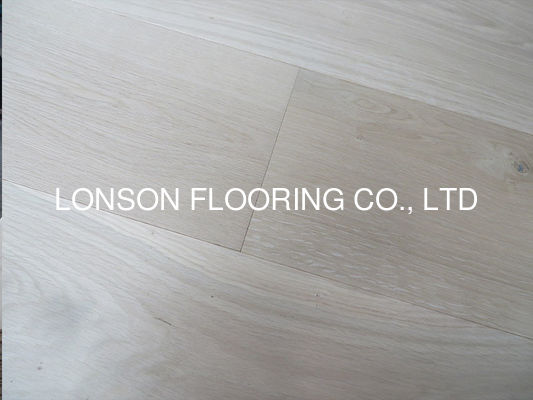 Quality Presand & Unfinished Wide Plank French Oak Engineered Flooring Durable factory