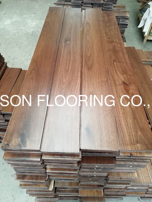 Good Quality American Walnut Solid Hardwood Flooring To India