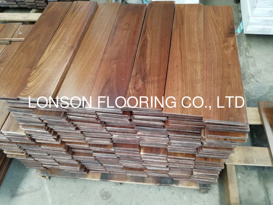 Quality Good Quality American Walnut Solid Hardwood Flooring To India factory
