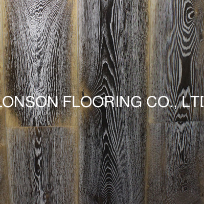 Quality Fired Oak Engineered Parquets, special burned oak engineered floors factory