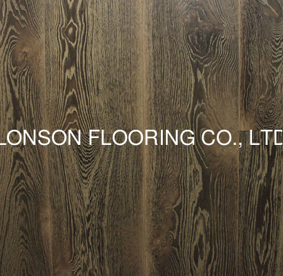 Quality Fired Oak Engineered Parquets, special burned oak engineered floors factory