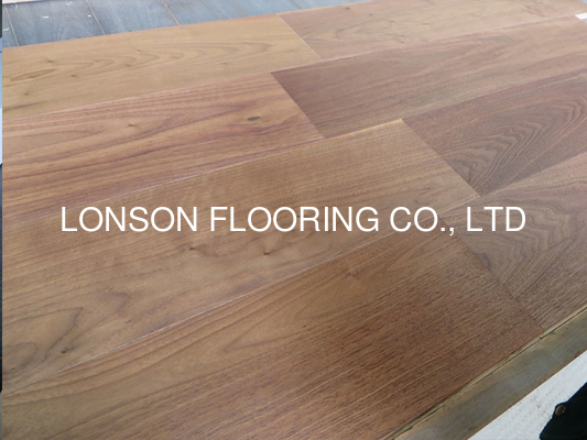 quality natural oiled American walnut multi layers engineered wood floors factory