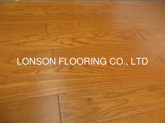 Quality teak stained American white Oak engineered wood flooring to Thailand factory